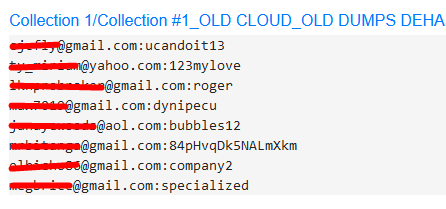 Searching Intelx.io for leaked passwords
